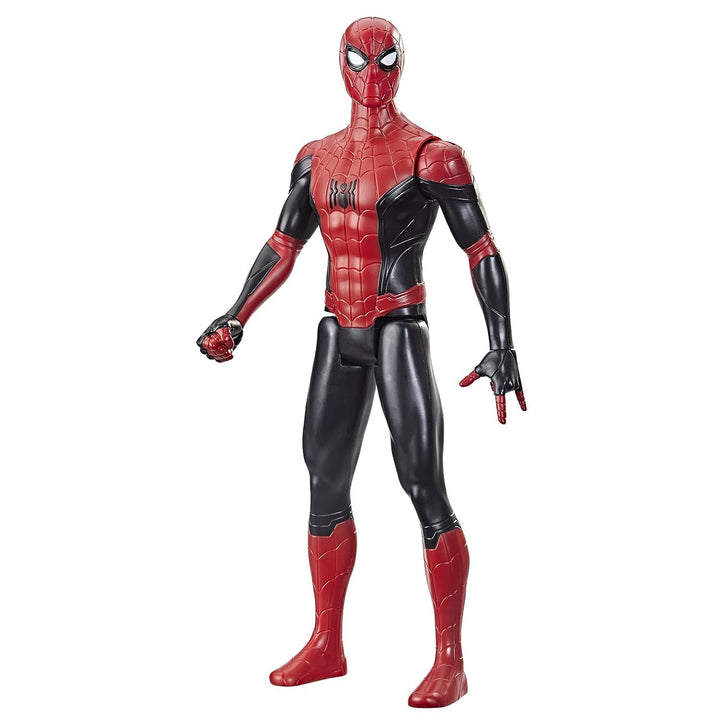 Marvel Titan Hero Series 12-Inch New Red and Black Suit Action Figure Toy, Movie Inspired, for Kids Ages 4 and Up