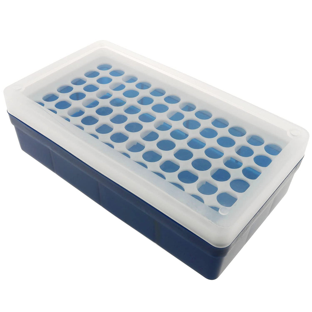 72 Holes Centrifuge Test Tube Rack with Cover 1.5ml Centrifugal Test Tube Support Holder Laboratory Supplies