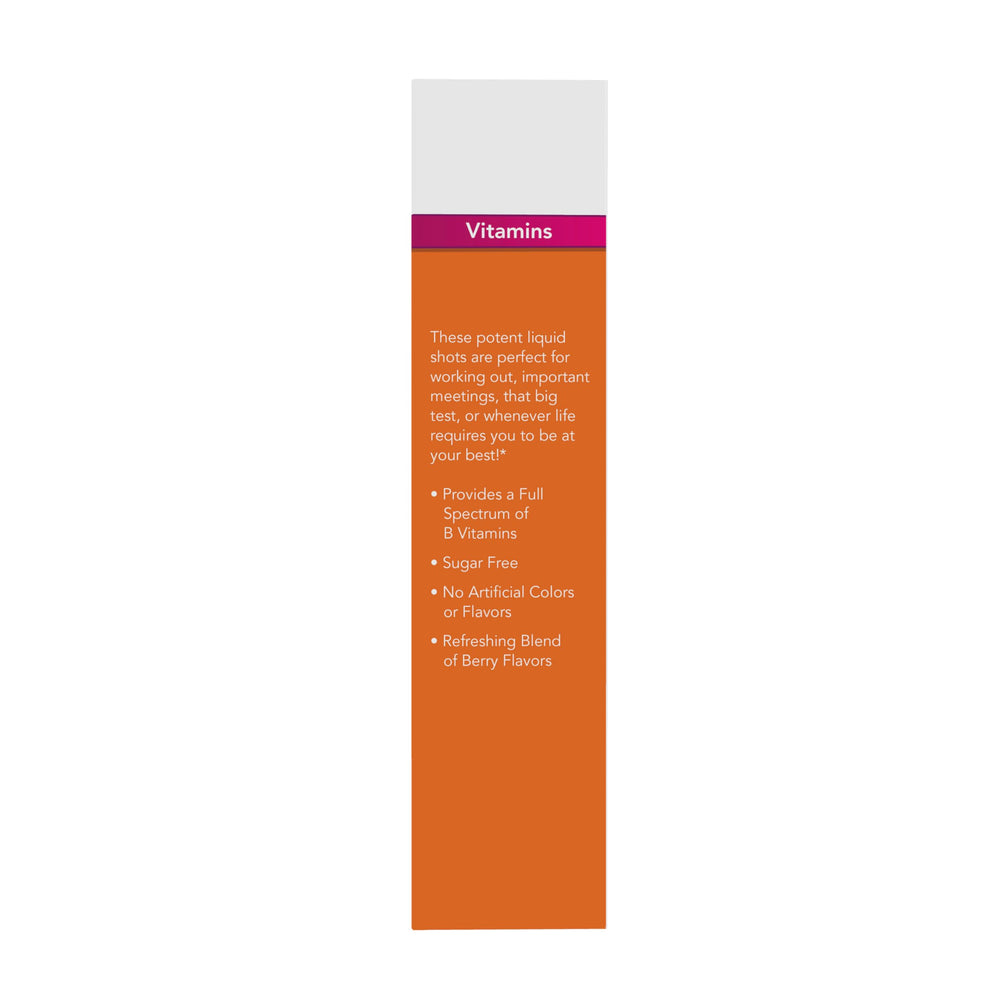 NOW Foods B-12 10,000mcg Shots 0.5 ounce 12 Count Box M