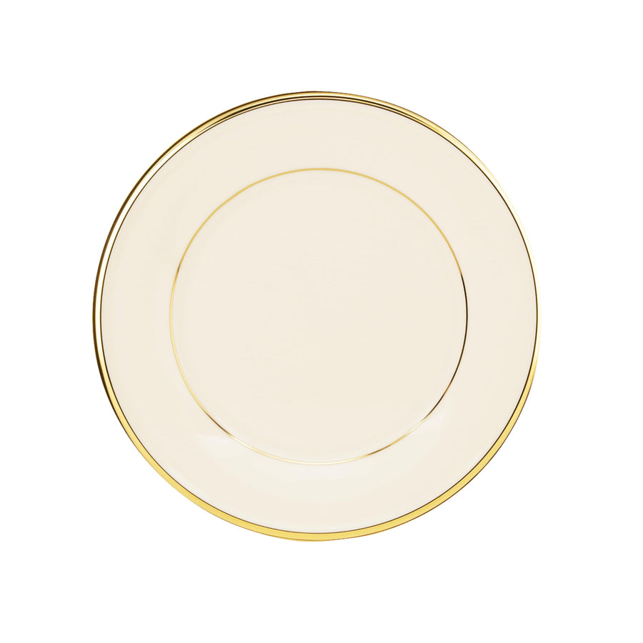Lenox Eternal Gold Banded Ivory China Salad Plate