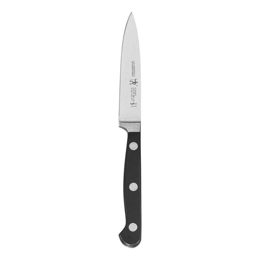 Classic Razor-Sharp 4-inch Paring Knife, German Engineered Informed by 100+ Years of Mastery, Stainless Steel