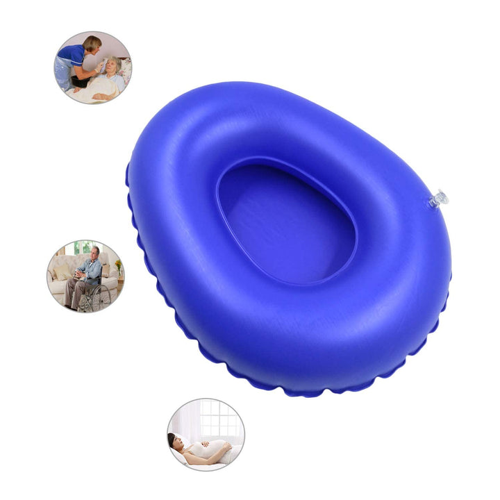 LiXiongBao Portable Air Bedpan, Inflatable Cushions Pot