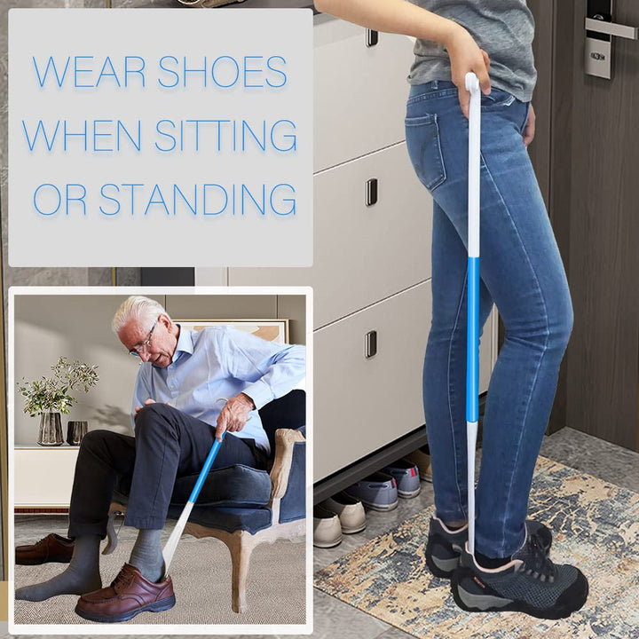 Long Shoe Horn Dressing Stick Aid Helper