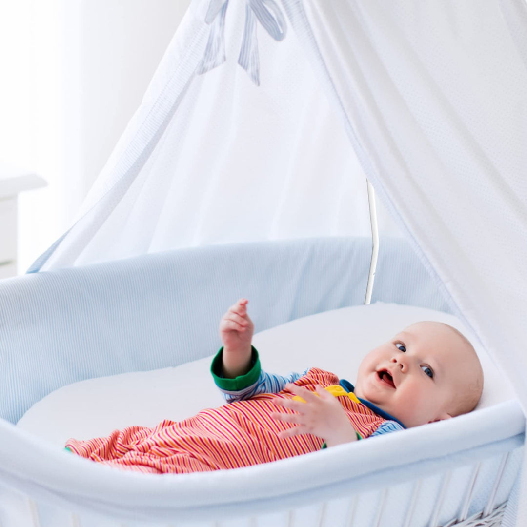 Net Stand, Net Holder Clip- On Crib Canopy Holder Rack Net Accessories for Crib Bed