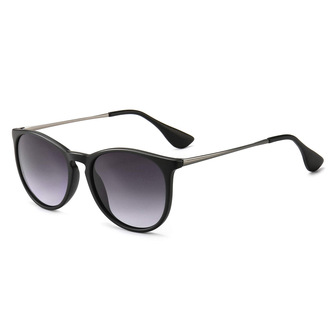 SUNGAIT Vintage Round Sunglasses for Women Men Classic 