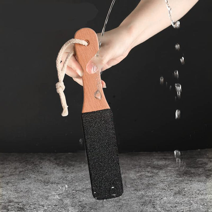 Exfoliating Foot File, Callus &amp; Dead Skin Remover for Men/Women in or Out of Shower, Pedicure Tool for Dry Cracked feet, Heels, Hands. Scrubber for Foot Care to Embrace Well-Being by InComfort