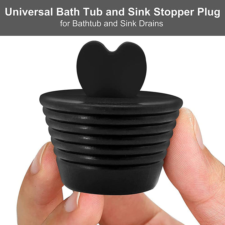 2Pcs Bathtub Stopper Universal Tub Stopper Silicone Bathtub Stopper Bathtub Drain Stopper Plug for Kitchen Bathtub Sink Drains