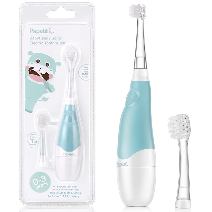 Papablic BabyHandy 2-Stage Baby Sonic Electric Toothbru