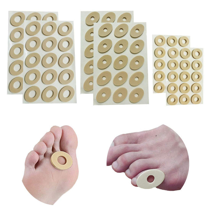 Mcvcoyh Large Variety 90 Pack Callus Cushion Foam Pads 