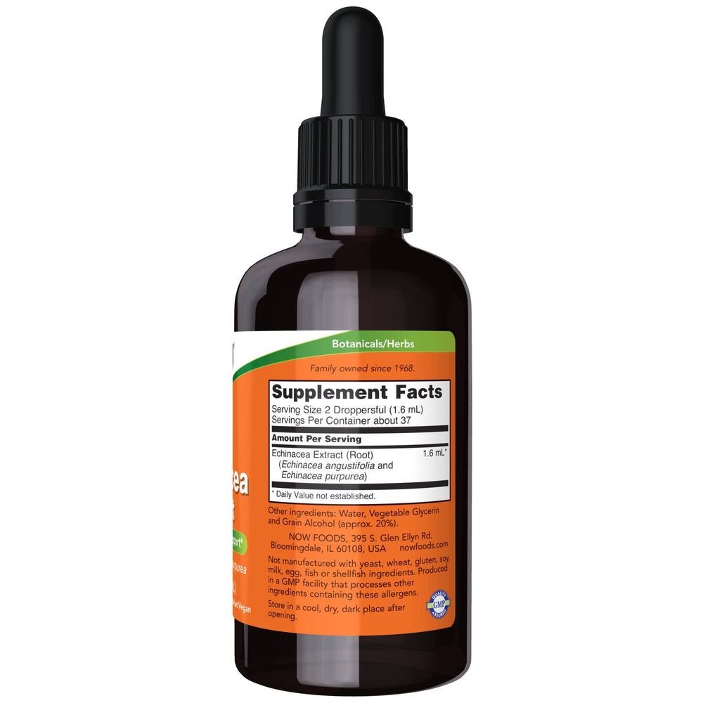 NOW Foods Supplements, Echinacea Extract Liquid with Dr