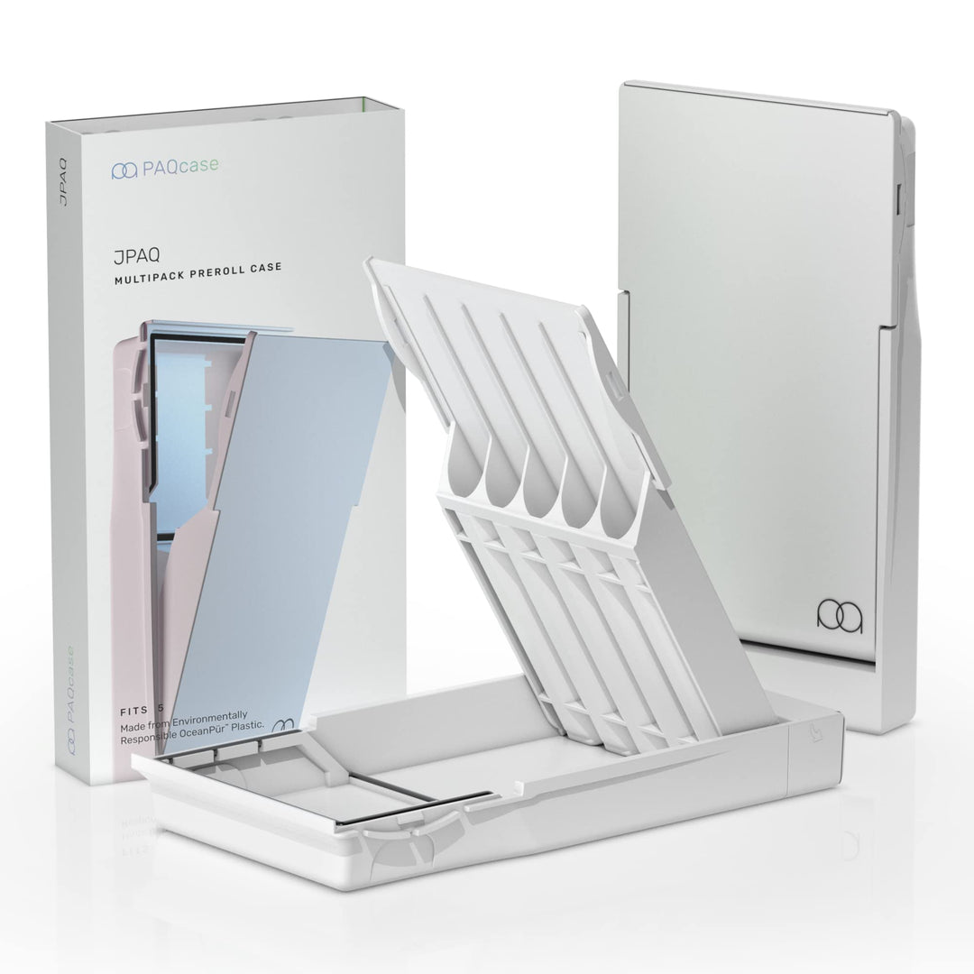 JPAQ - Ultra Sleek Cigarette Case with Waterproof Gasket Seal for 5 Cigarettes, Compact & Crushproof Cigarette Holder