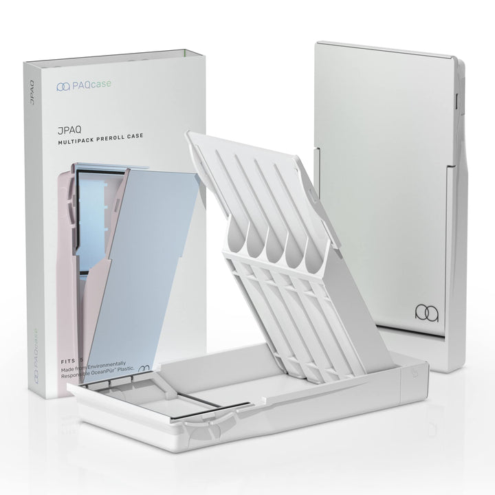 JPAQ - Ultra Sleek Cigarette Case with Waterproof Gasket Seal for 5 Cigarettes, Compact & Crushproof Cigarette Holder