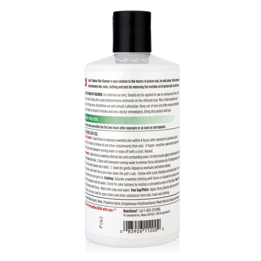 Tec Labs Tecnu Outdoor Skin Cleanser 12-Ounce