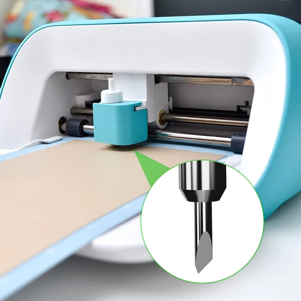 5PCS Replacement Cutting Blades Compatible with Joy, Cut Vinyl Fabric Carbide Standard Blade Compatible with Joy Xtra