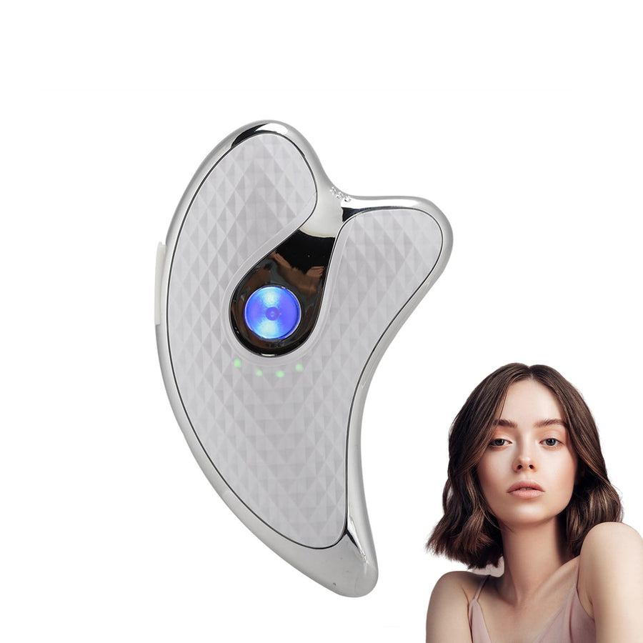 Guasha Tool for Face, Electric Gua Sha Plate, Face Massager, Gua Sha Tools Face Scraping Massager Facial Scraping Plate Lifting Device Scraping Board for Anti Aging Anti Wrinkles Lifting Face Skin