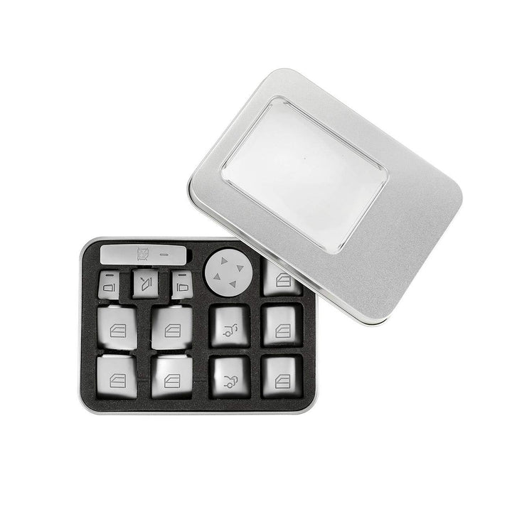WICHEMI Car Window Glass Lift Button Trim Cover Window 