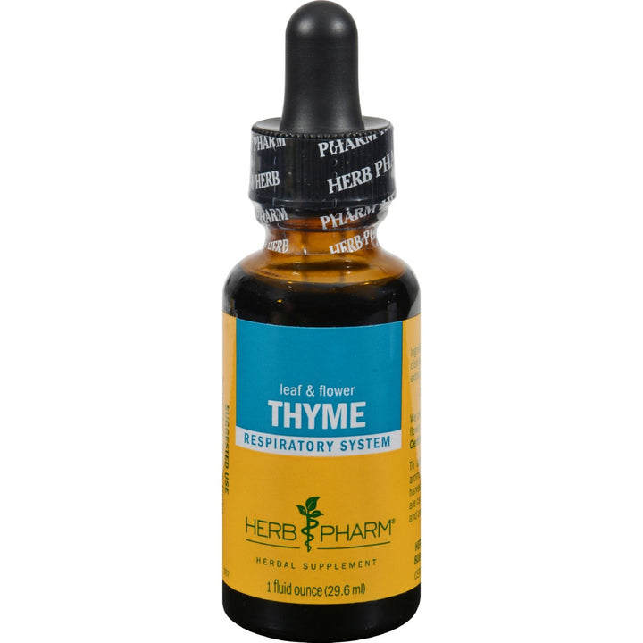 Herb Pharm Certified Organic Thyme Liquid Extract for R