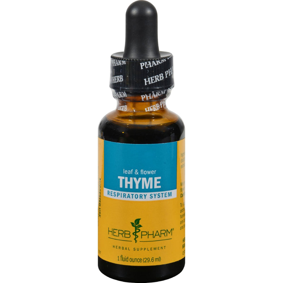 Herb Pharm Certified Organic Thyme Liquid Extract for R