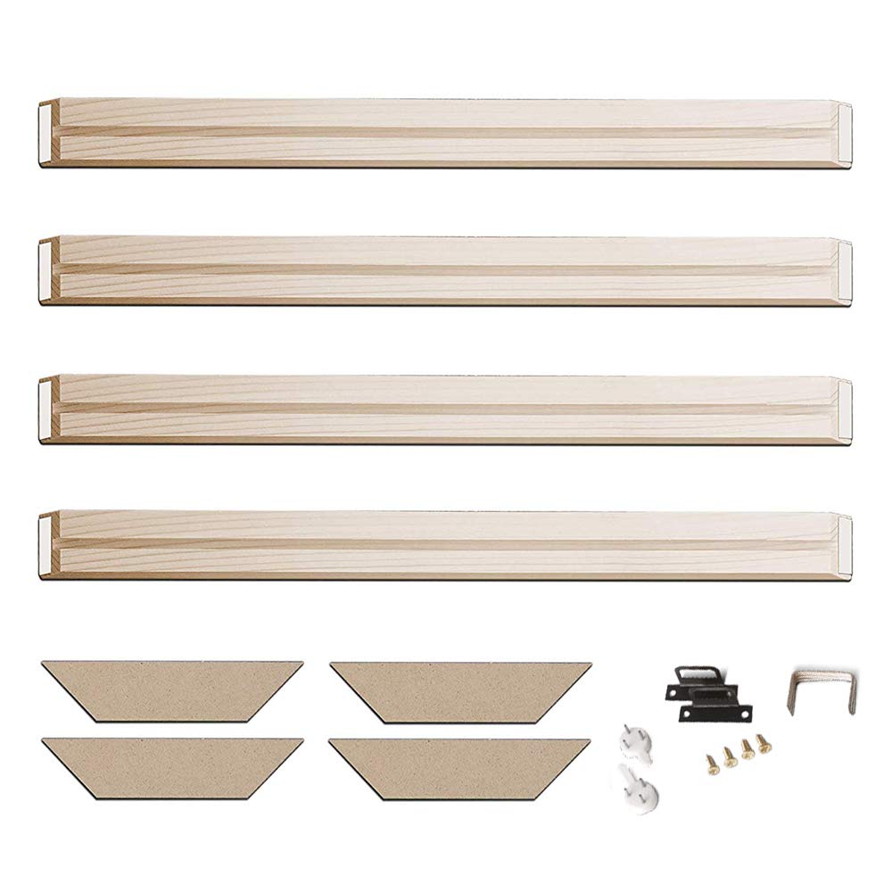 DIY Wooden Frame Kit for Oil Painting Canvas Prints Pos