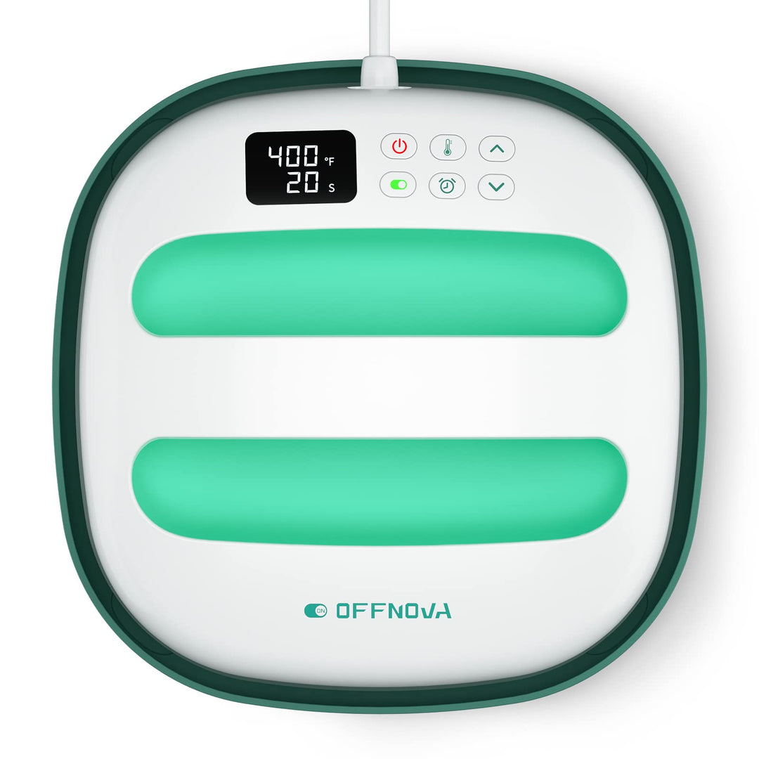 Heat Press Machine for T-Shirts, Portable 9x9 Iron-on Press for HTV Vinyl and Heat Transfer Sublimation for Tote Bags, Hat, DIY Projects