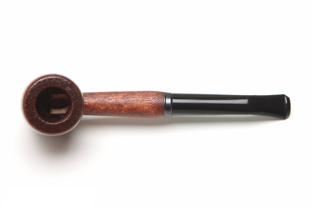 - Ozark Mountain Hardwood Tobacco Pipe - Rob Roy, Bent Bit