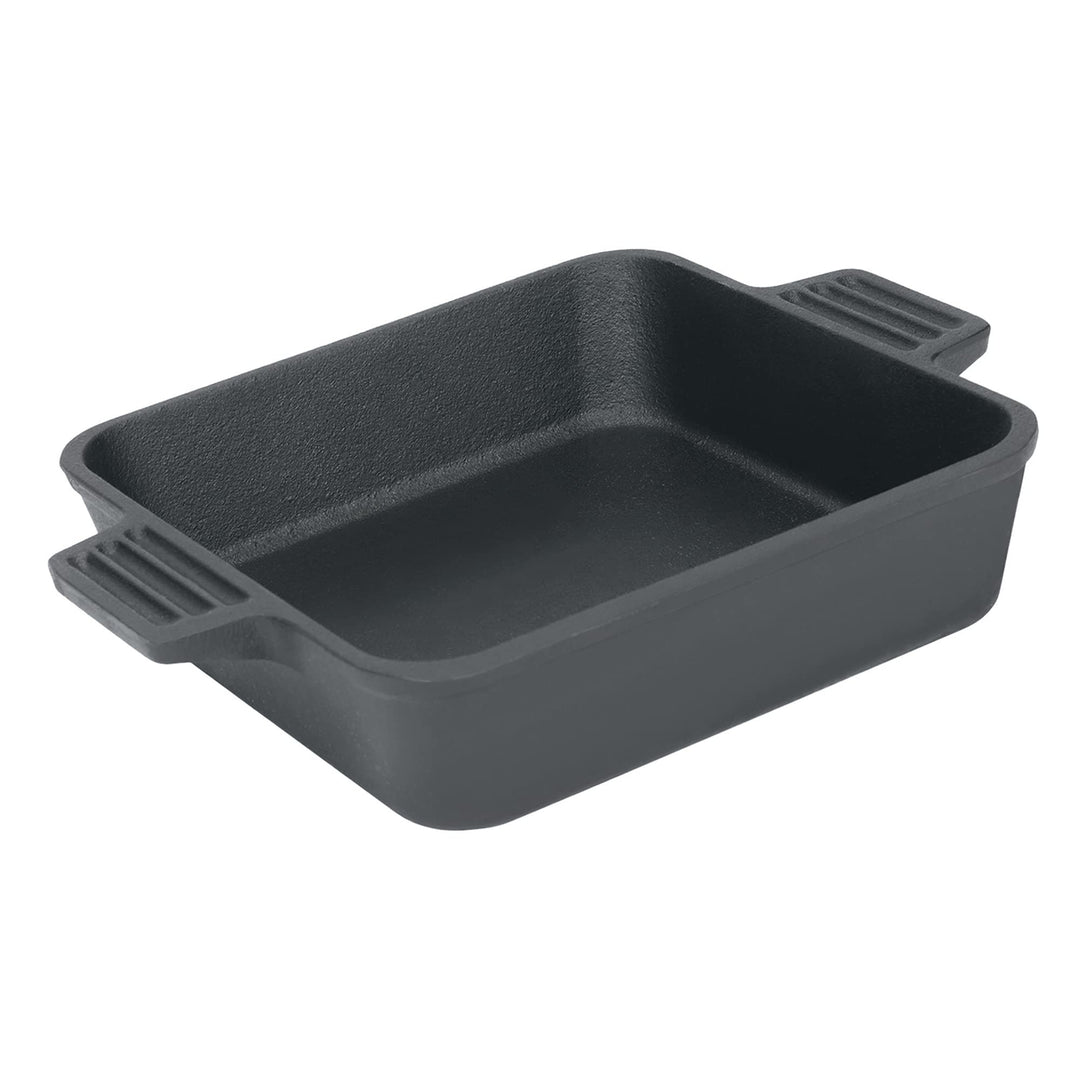 7472 8-in Cast Iron Square Cake Pan Ideal For Baking Cornbread Biscuits Cobbler and Deep Dish Pizza