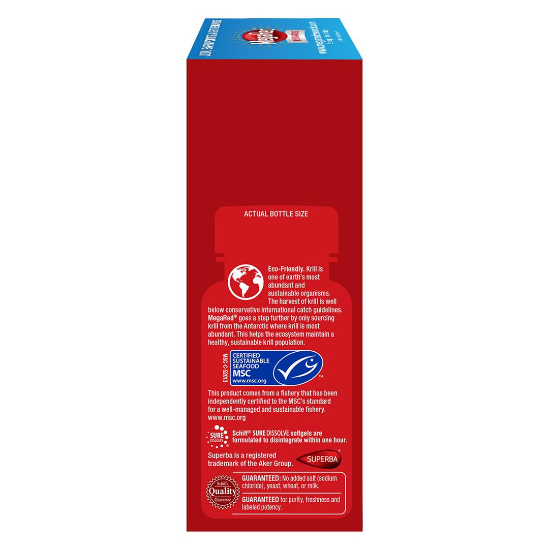 MegaRed 353mg Omega-3 Krill Oil Joint Care Supplement w