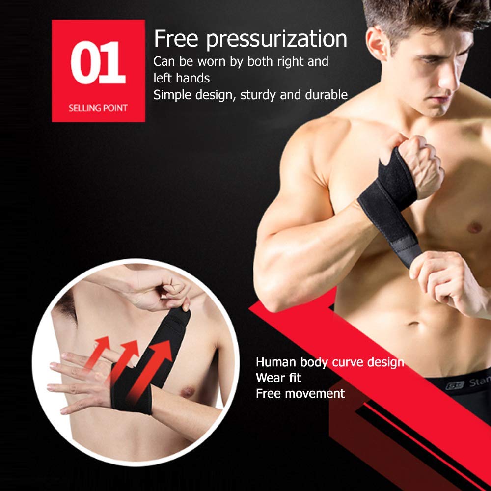DSTong Wrist Support Brace Sports Exercise Training Han