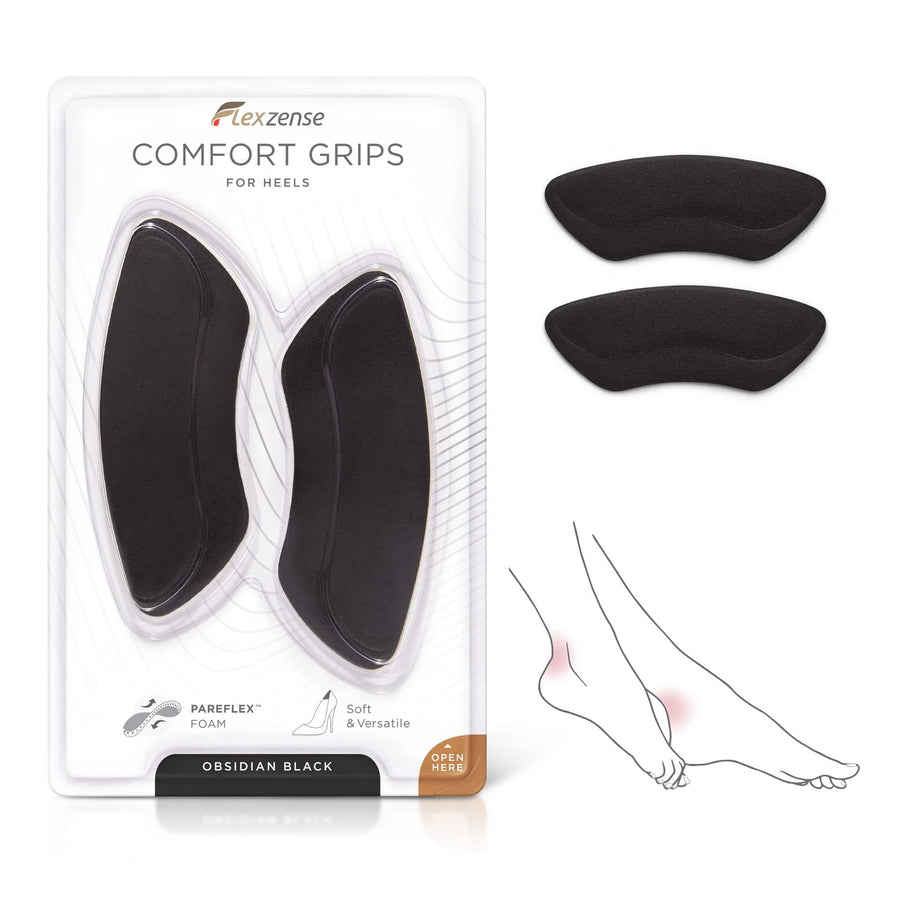 FLEXZENSE Comfort Grips | Reduce Blisters at The Heel f