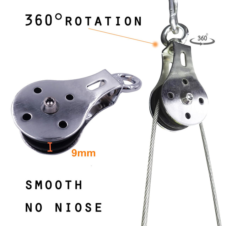 color river Pulley Wheel Stainless Steel Small Pulley B