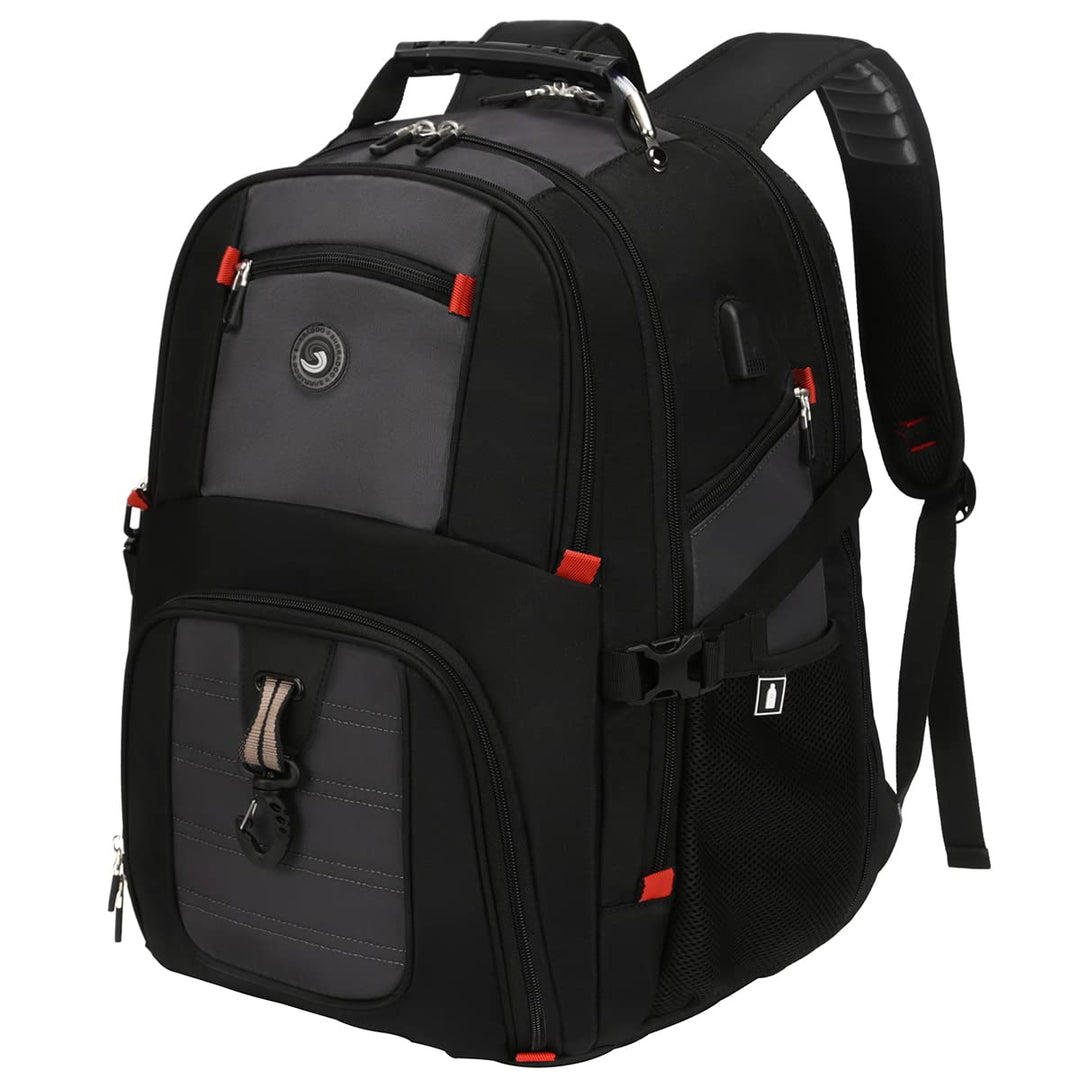 SHRRADOO Extra Large 50L Travel Laptop Backpack with US