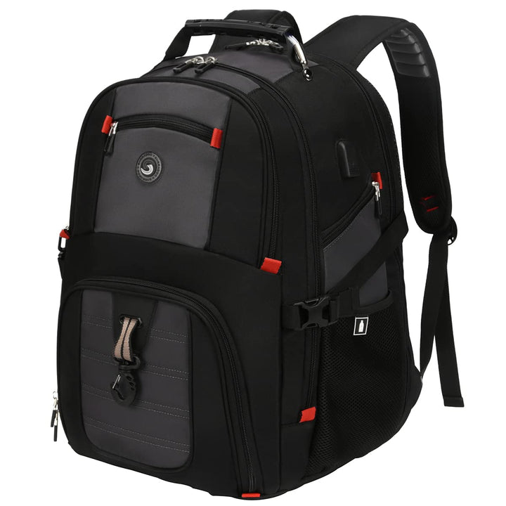SHRRADOO Extra Large 50L Travel Laptop Backpack with US