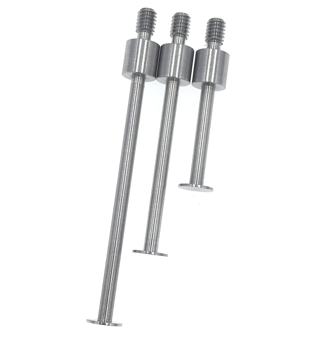 Flat Contact Points for Dial Indicator Depth 0.4mm Thickness 5mm Diameter 4-48 UNF Thread (4-48UNF A Set)