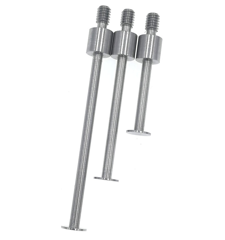 Flat Contact Points for Dial Indicator Depth 0.4mm Thickness 5mm Diameter 4-48 UNF Thread (4-48UNF A Set)
