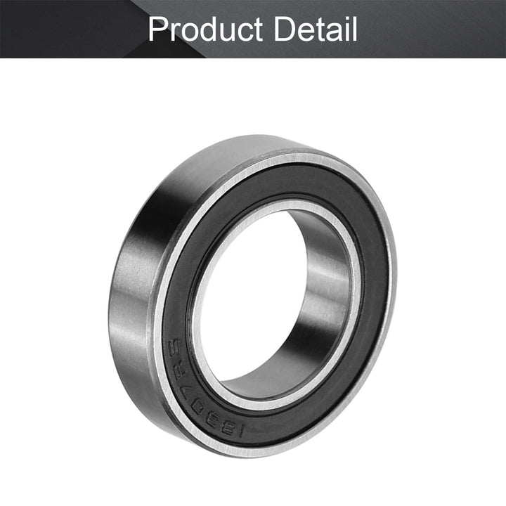 1Pcs MR18307-2RS Deep Groove Ball Bearing, 18x30x7mm Double Sealed GCr15 P0 Z1 Deep Groove Rolling Bearings