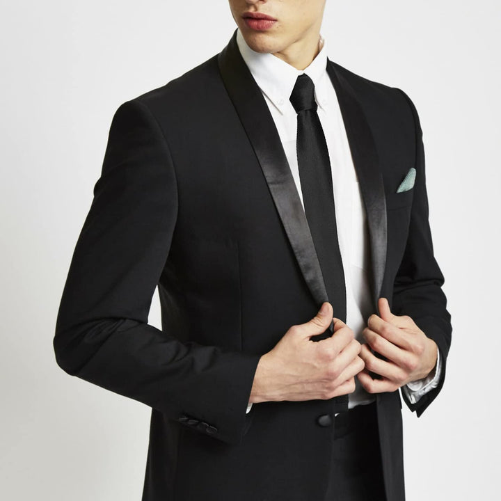 Solid Color ties for men Eco-friendly Fashion Slim Necktie 2.4&#39;&#39; [6cm]