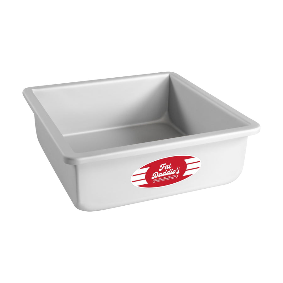 PSQ-883 Anodized Aluminum Square Cake Pan, 8 x 3 inch