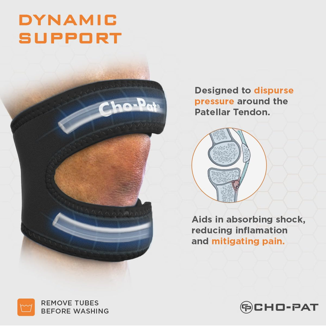 Cho-Pat Dual Action Knee Strap Black/XX-Large