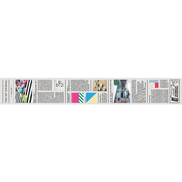 MT Washi Masking Tape Ex English-Language Newspaper (MTEX1P75)