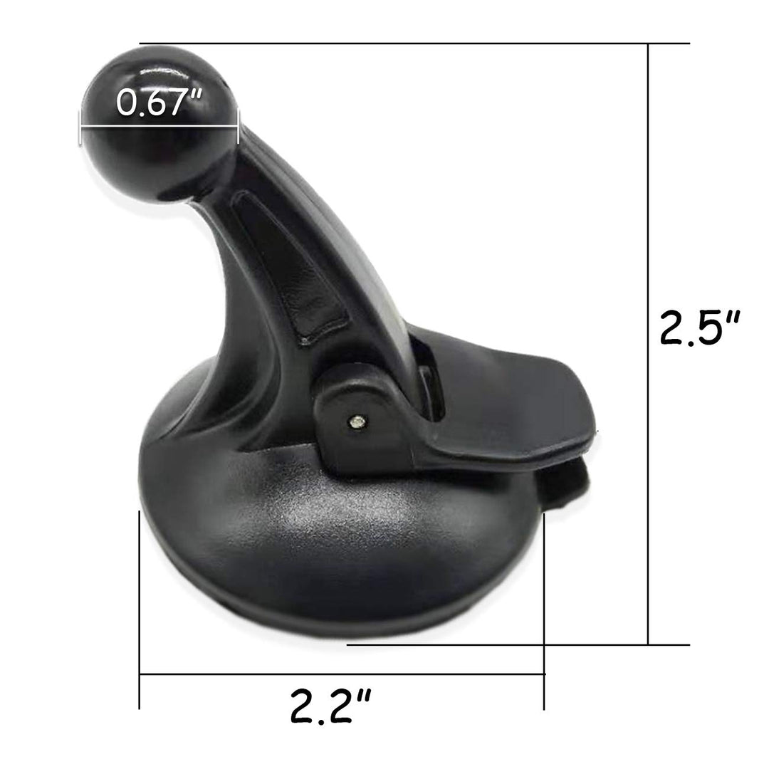 2PCS GPS Windshield Mount Holder for Garmin Nuvi Suction Cup Car Windscreen