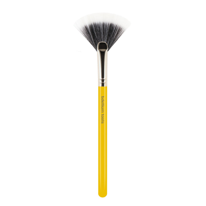 Studio Line Duet Fiber Fan Brush, Yellow