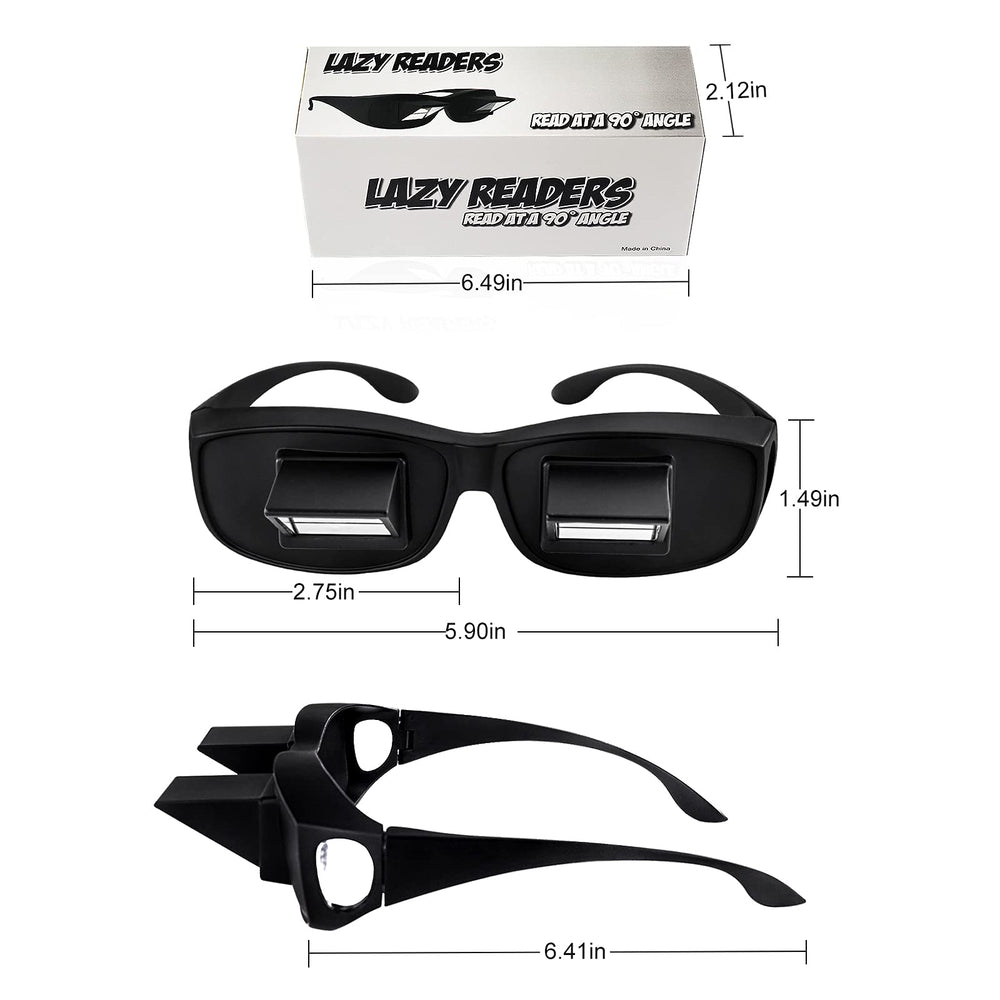 Horizontal Lazy Glasses Lying Down Bed Reading Watching HD Lazy Readers Glasses