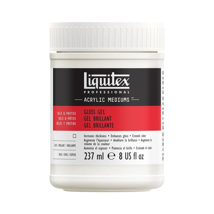 Liquitex Professional Gloss Gel, Medium, 8 Ounce