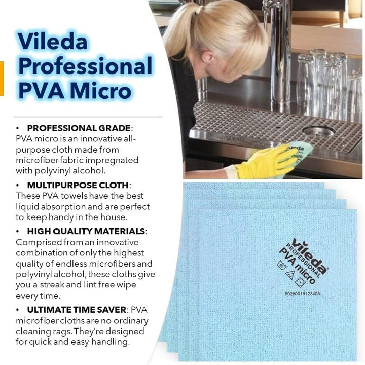 Vileda Professional PVA Microfiber Cloth