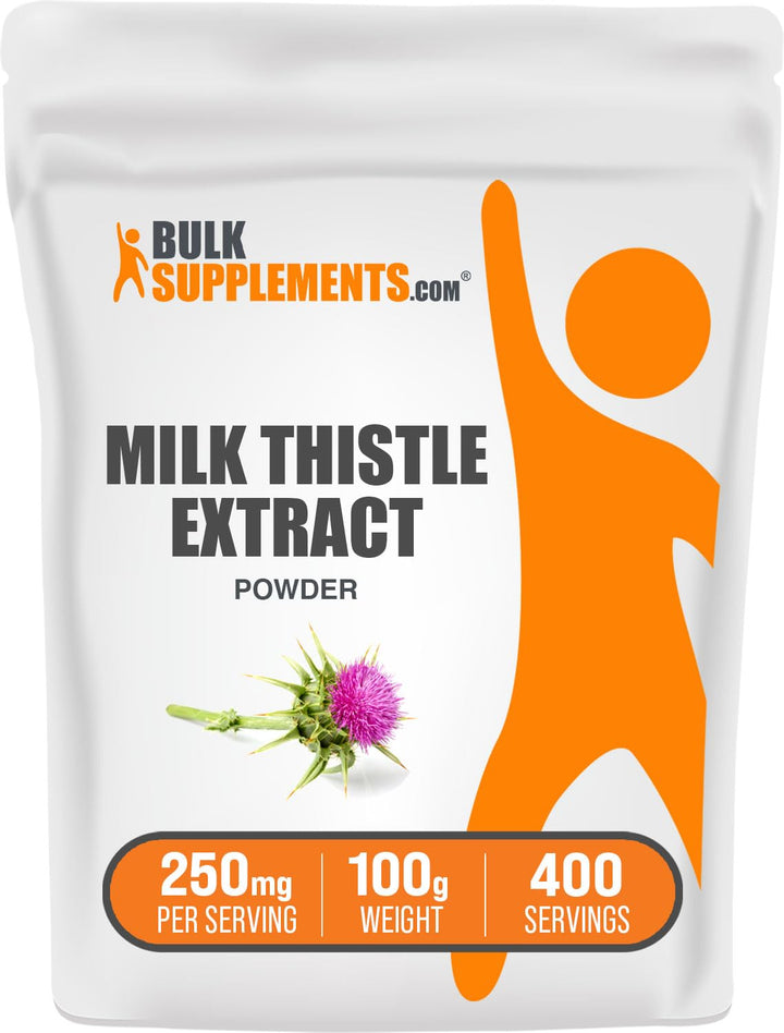 .com Milk Thistle Extract Powder - Herbal Extract for Liver Health, Milk Thistle Supplement - Gluten Free, 250mg per Serving, 100g (3.5 oz) (Pack of 1)