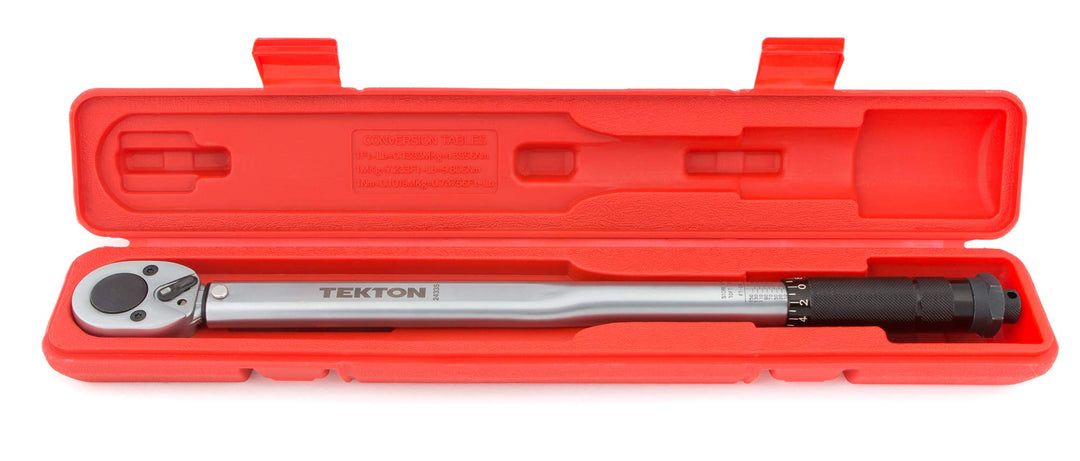 24335 1/2-Inch Drive Click Torque Wrench (10-150 ft.-lb./13.6-203.5 Nm)