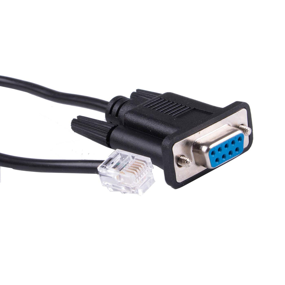 Suamdoen DB9 to RJ11 RJ12 6P6C LAN Network Serial Conso