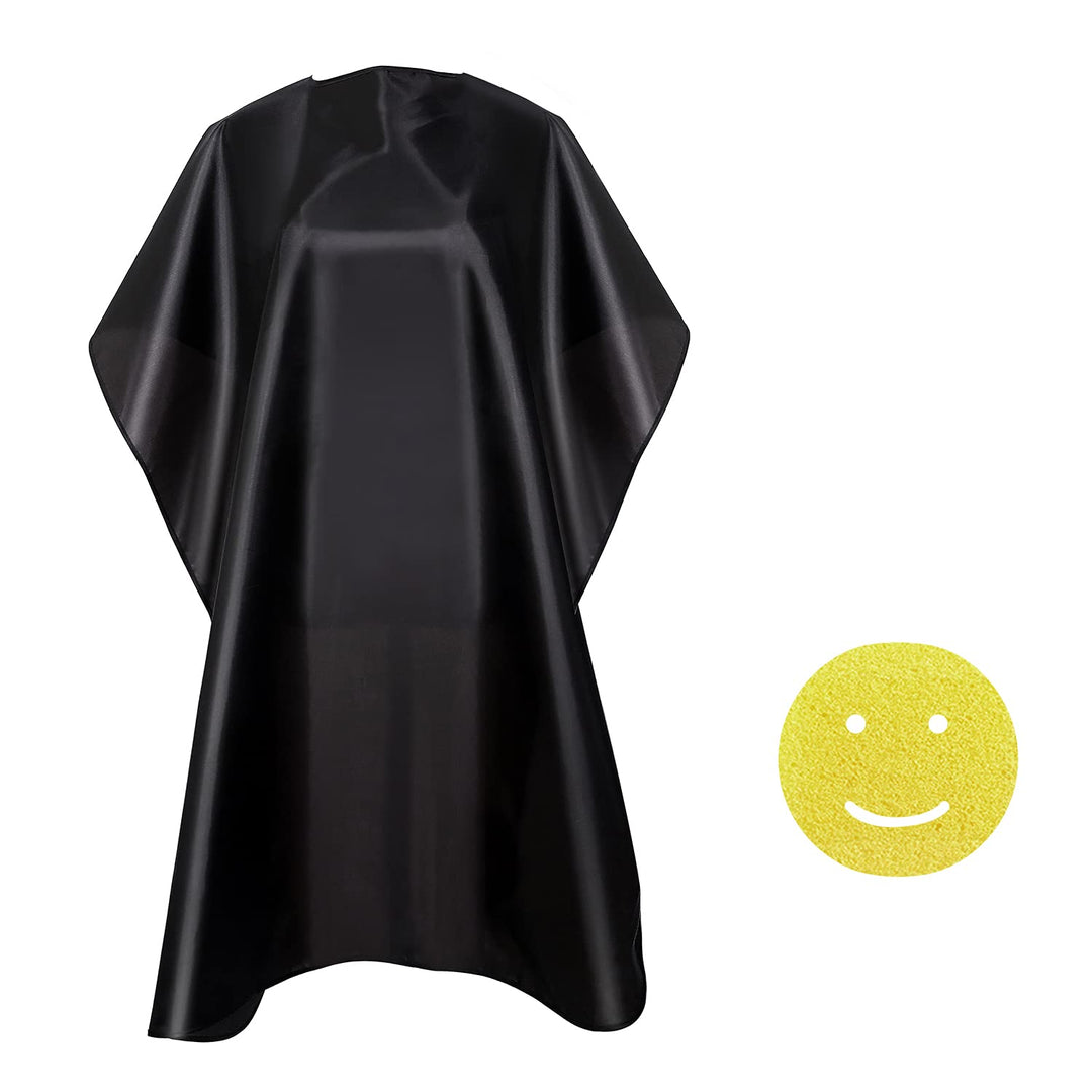 Hair Cutting Cape-Waterproof Haircut Apron with Adjustable Closure,51 x 58inch Hairdressing Salon Nylon Cover,Styling Gown Fits for Barber &amp; Home Use &amp; Christmas gift