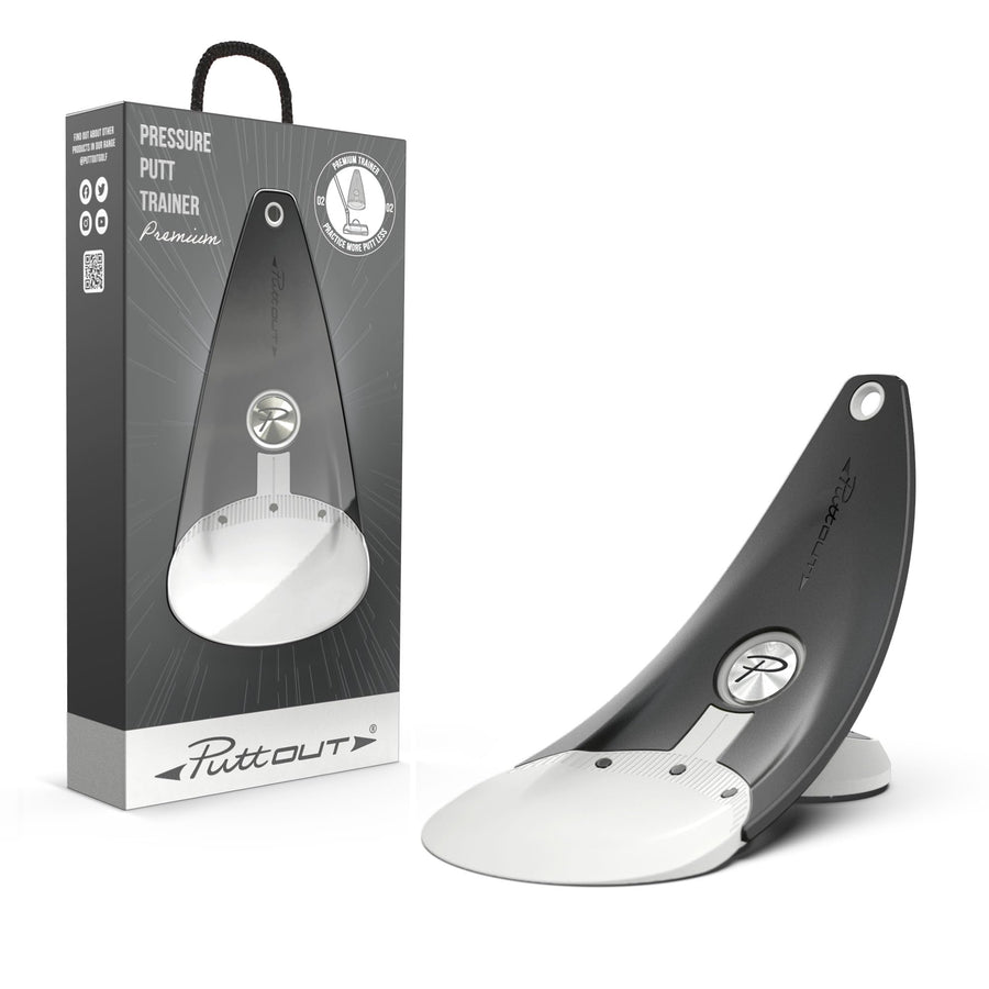 Premium Pressure Putt Trainer - Perfect Your Golf Putting (Stone)