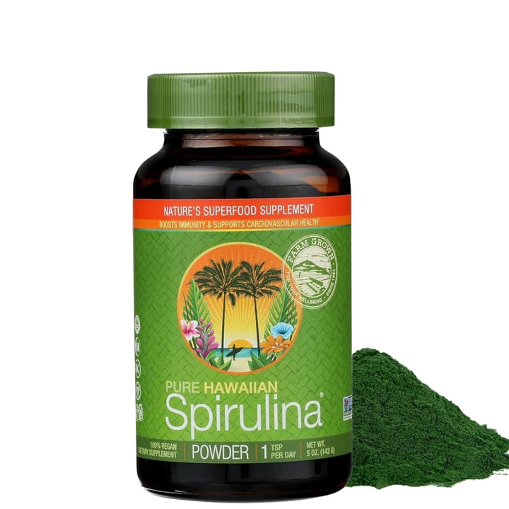 Nutrex Hawaii, Pure Hawaiian Spirulina Powder, Vegan, S